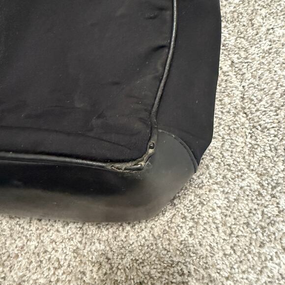 Vintage Coach Neo NEOPRENE Classic Lunch Tote 6240 Black Shoulder Bag Y2K - Picture 6 of 11